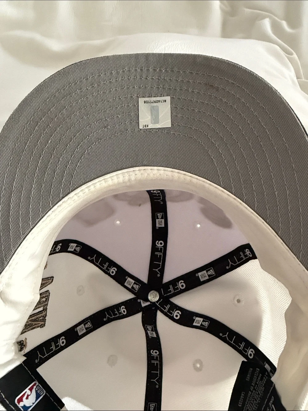 New Era White, Black & Gold Boston Celtics 9FIFTY Snapback Hat